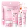 Japanese Sakura Blossom Travel Set 4-piece Facial Care Moisturizing and Moisturizing Set