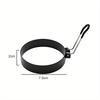 Professional Stainless Steel Egg Fried Ring Nonstick Round Pancake Mold 2