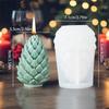 3D Christmas Tree Elk Relief Cylinder Candle Silicone Mold Merry Christmas Letter Snowflake Cylinder Candle Molds Christmas Gift