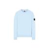 Garment Dyed Crew Sweatshirt With Compass Patch Men Sweatshirts Sky-Blue 741563051-V0041
