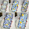 Mediterranean Lemon Case For Samsung Galaxy S24 Ultra S22 Plus S20 S21 FE S8 S9 S10 Note 10 20 S23 Ultra Cover
