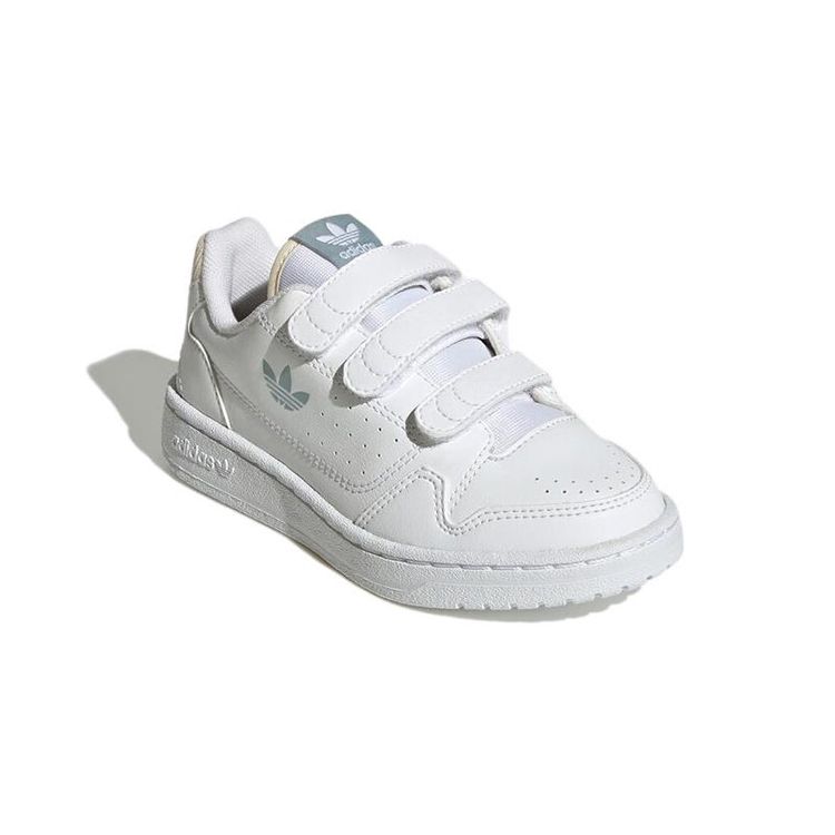 adidas Originals Ny 90 Cf Повседневные Нескользящие Прочные Низкие Детские Кеды для Скейтбординга Детские Кроссовки Белые GZ1880