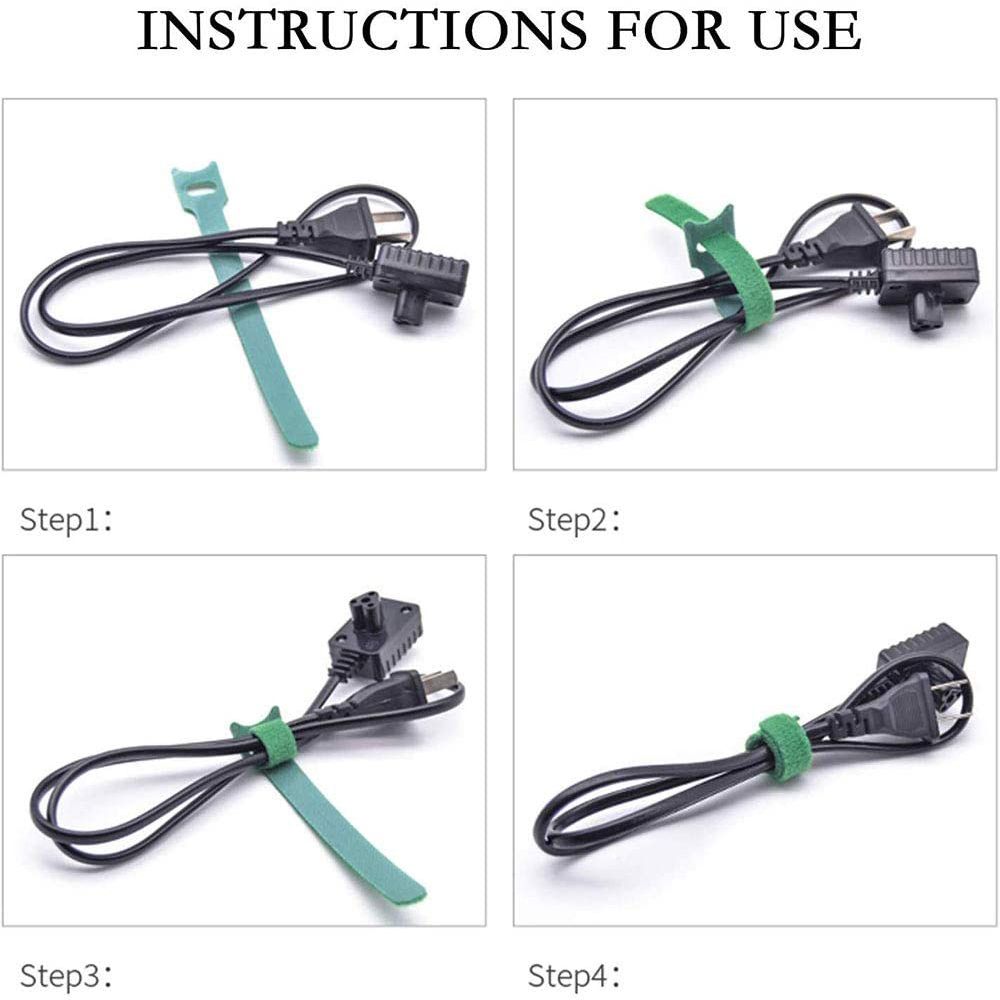 20 шт. Новые наушники мышь многоразовый шнур стяжка органайзер для кабеля нейлоновый ремешок для управления проводами