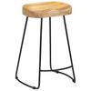 Gavin Bar Stool 2 pcs. Solid Mango Wood