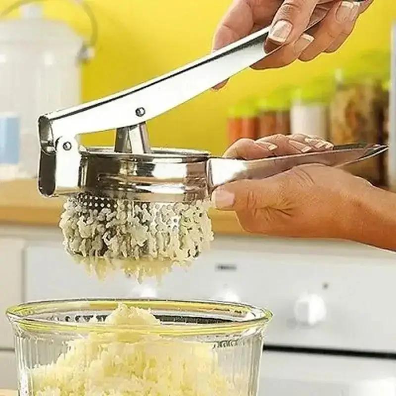 Машина для картофеля из нержавеющей стали для картофеля, фруктов, овощей, соковыжималка, пресс, картофелемялки, кухонные инструменты для приготовления пищи, кухонный гаджет