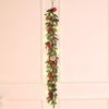 2.7m Christmas Vine Hanging Ornaments - Dense Window or Tree Decoration.