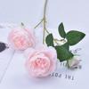 Western Ranunculus Asiaticus Faux Flower Arrangements With Embossed Craft For Event Decor