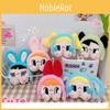 Adorable Fluffy Doodoo Girl Keychain Plush Key Ring Cute Bag Charm For Couples