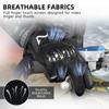 Кожаные мотоциклетные перчатки для KTM Harley Husaberg Polaris RZR Carbon Hard Shell Защитные перчатки для мотокросса Мужские внедорожные перчатки