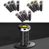 Carbon Fiber for Chevrolet COLORADO Corvette IMPALA AVEO CAPTIVA CRUZE EQUINOx LACETTI MALIBU Car Door Lock Pins Bolt Cover