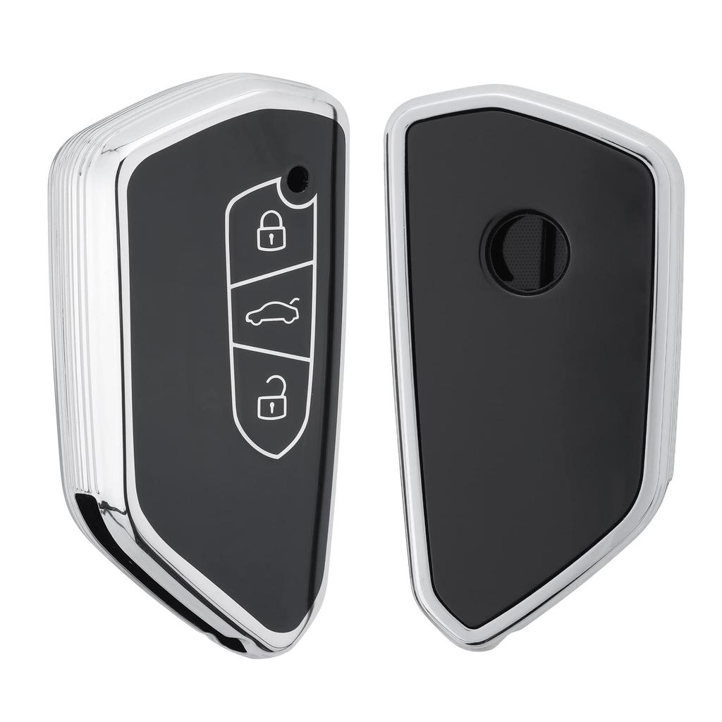 kwmobile VW Golf 8 3-Button Car Key Compatible Key Case