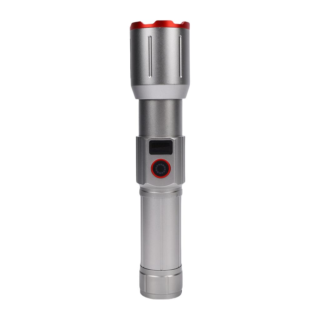 Rechargeable Flashlight Super Bright 4 Light Modes Zoomable Water Proof Handheld Flash Light for Emergency Camping
