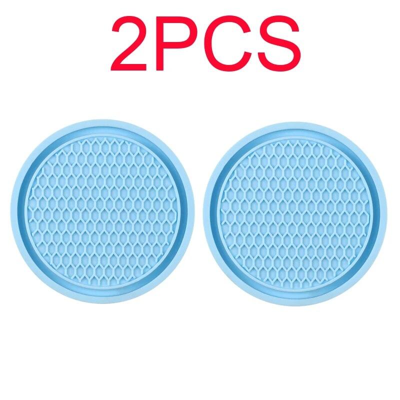 Автомобильный Нескользящий коврик для чашки с водой, украшение со стразами, авто интерьер для украшения автомобиля, аксессуары для тюнинга транспортных средств