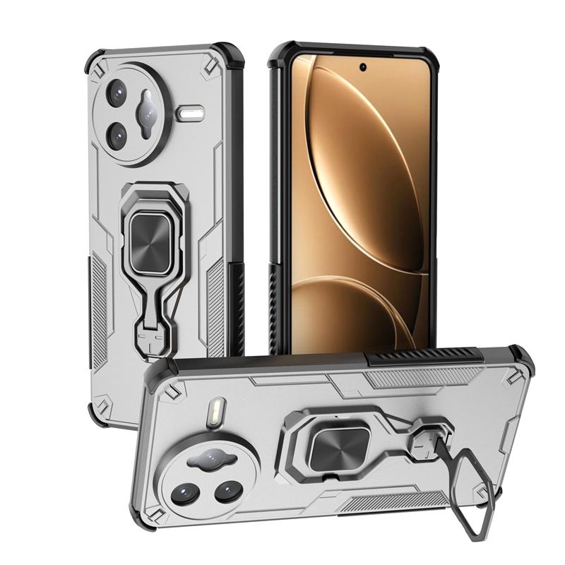Для POCO F7 Pro 5G Чехол Магнитный Держатель-кольцо Ударопрочный Бронированный Чехол для телефона Для Xiaomi POCO F7 Pro F7Pro Защитная крышка для камеры