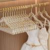 Plastic Hangers for Clothes with Anti Slip Grooves and Multiple Colors for Adults Kids