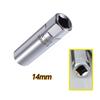 12-гранная тонкостенная свечная головка 3/8" Инструменты для снятия свечей зажигания 14 мм 1 шт.