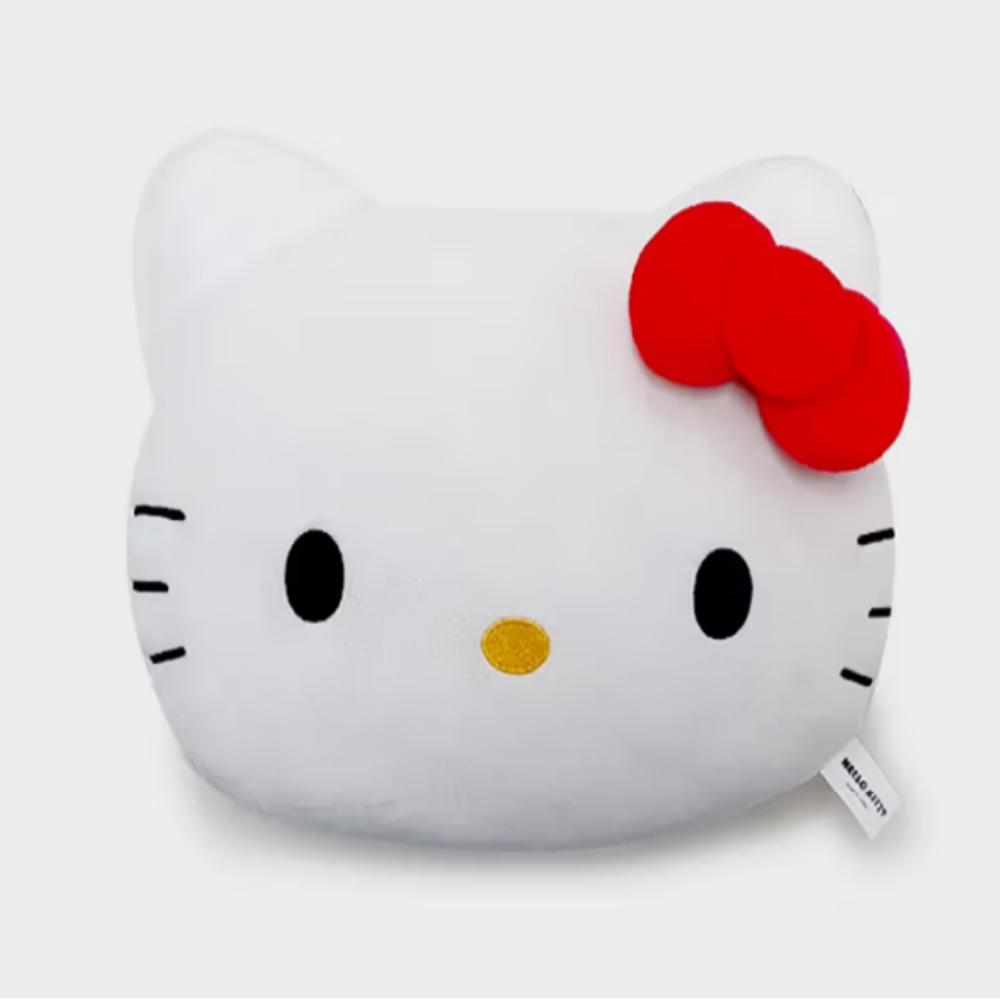 Подушка в виде лица Hello Kitty, плюшевая игрушка
