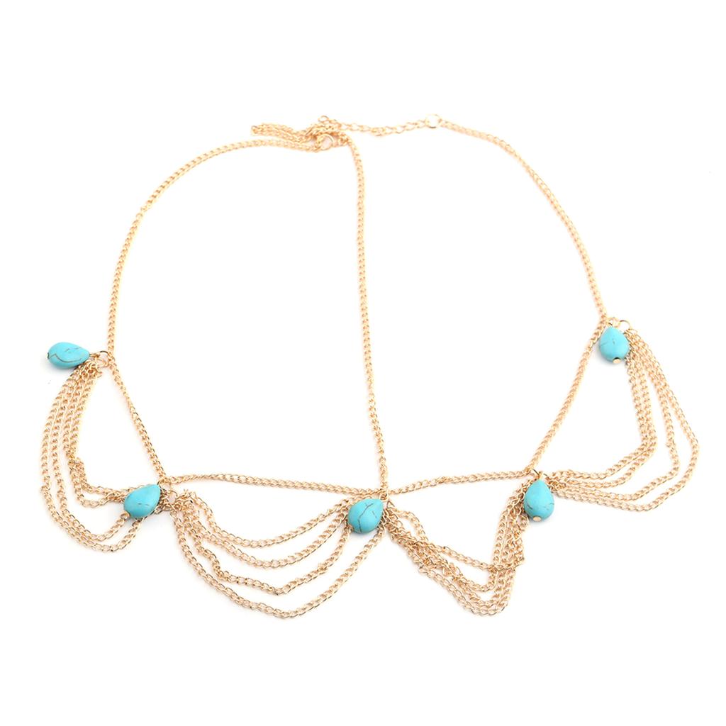 Head Chain Jewelry Festival Prom Costume Hair Accessories Fashion Headbands Headpieces for Women Girls