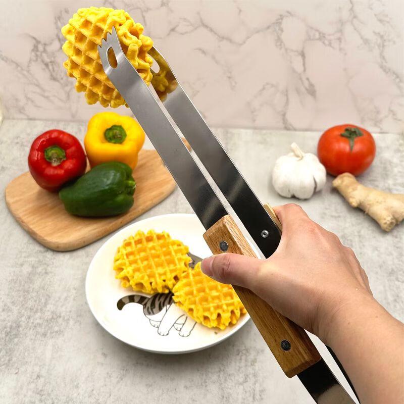 ZISIZ BBQ Rubberwood Handle Utensil Set (2 x 3-Piece)