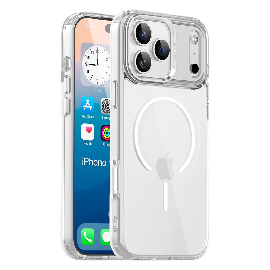 Новый цвет Прозрачный Противоударный Чехол для телефона Magsafe для iPhone 17 17Pro 17 Air 17 Pro Max 16 15 14 13 12 Магнитная Беспроводная Зарядка Чехол