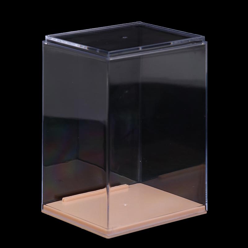 1 Piece Transparent Display Showcase High Quality Acrylic Storage Box Dustproof Thickened Doll Display Box For Home