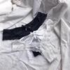 Сексуальные полые трусики с крестиком, женское нижнее белье, кружевное нижнее белье с вышивкой, соблазнительные стринги с низкой посадкой, летние дышащие стринги, женское нижнее белье