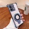 Shockproof Plating Magnetic Bracket Magsafe Case For Xiaomi Redmi 13C Note 13 Pro Plus 4G 5G Silicone Cover