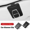 XKJ1  1Pc Car Logo Sun Visor Sunglasses Clip Glasses Case For Mercedes Benz AMG W203 W204 W205 W211 W463 W210 W212 W213 W218 W176 W218