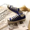 Royal Blue Canvas Shoes Women's Shoes Casual Shoes 18