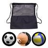 Basketball Mesh Bag Drawstring Backpack Tote Oxford Cloth Handbag Sports Ball Carry