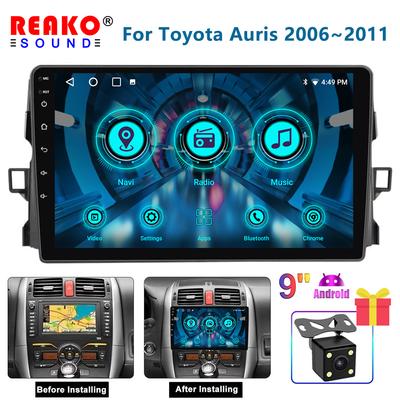 Android 2 din Android авто радио для Toyota Auris E150 2006-2012 Carplay автомобильный мультимедийный GPS 2din авторадио