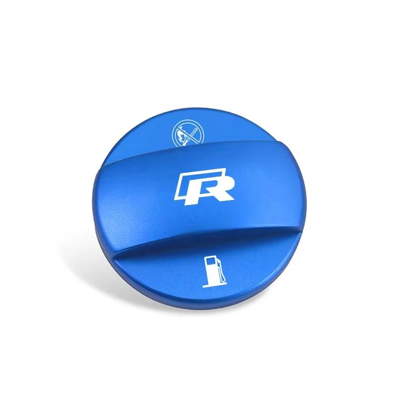 XMZSA1 Alloy Car Fuel Cap Oil Box Lid Petrol Tank Covers For Volkswagen VW Rline GTI Polo Golf 6 7 Tiguan Arteon Jetta Passat CC MK8