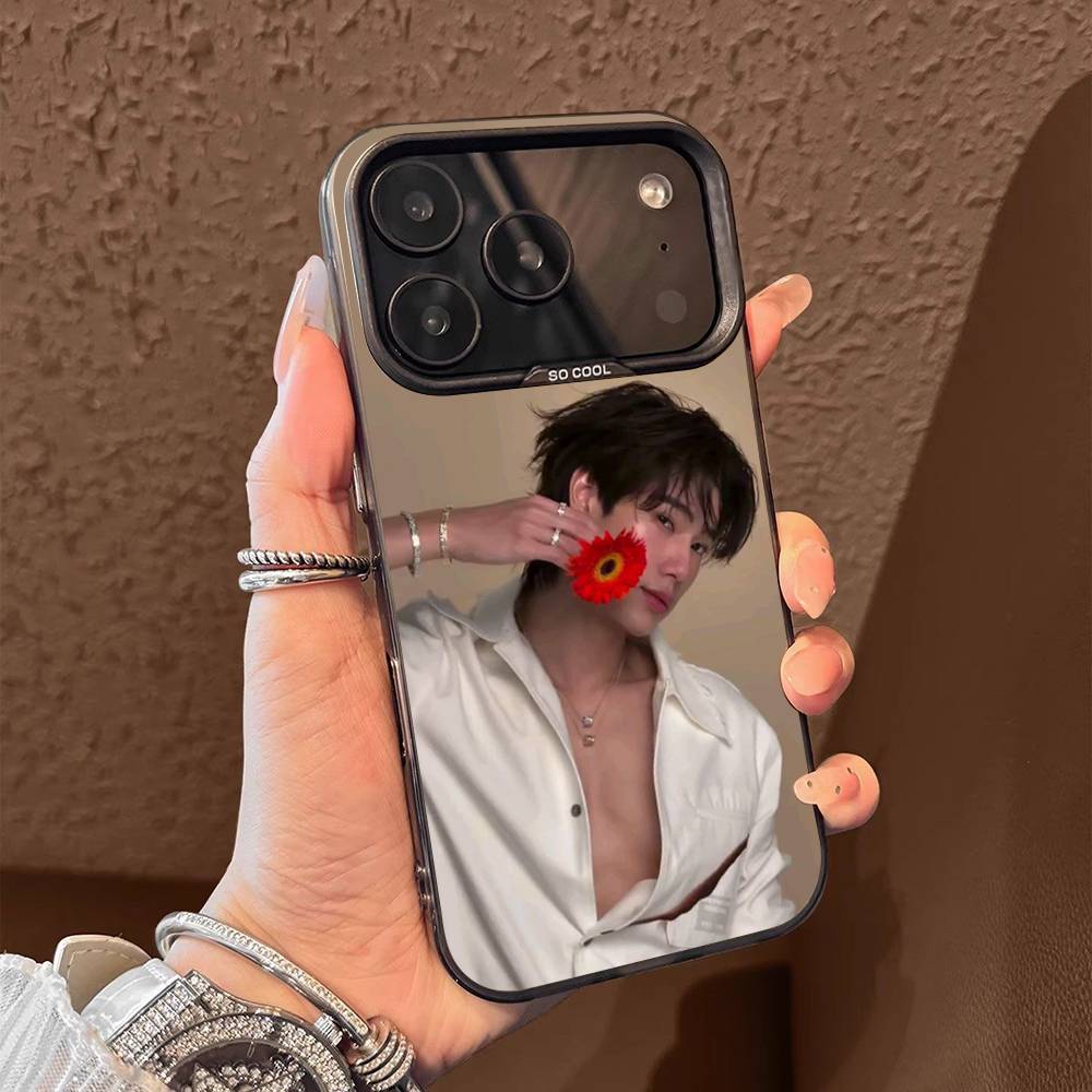 Чехол для телефона P-Phuwin A-Actor Tangsakyuen Для iPhone 17,16,15,14,13,12,11,Pro,Max,Plus,E,SE4,Air,Mini Черный IMD Box