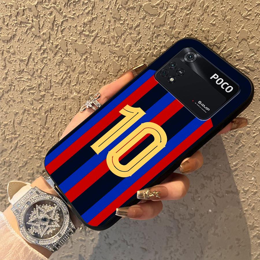 Футбольные Номера 7 10 Чехол для Телефона для Xiaomi Poco F8 M5 X3 X4 X5 X7 Pro C75 C71 F1 F3 C61 M3 M4 M7 Pro C50