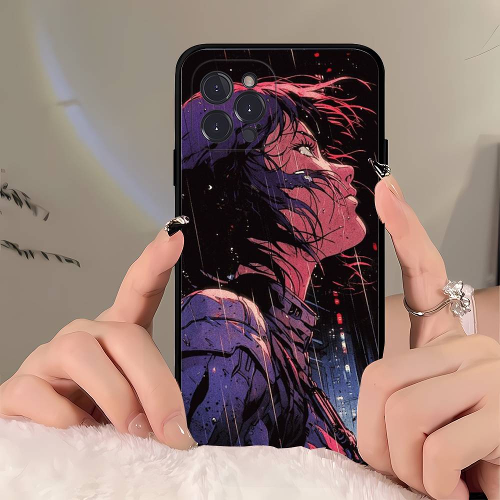 Аниме G-ghost In The S-shell Мультяшный Чехол для Телефона Для IPhone 16 15 14 11 12 13 Mini Pro XS Max Чехол 6 7 8 Plus X Funda Shell