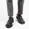Европейские американские туфли Brock Business Casual из кожи, мужские официальные туфли в британском стиле из кожи с гравировкой на толстой подошве, увеличивающие рост