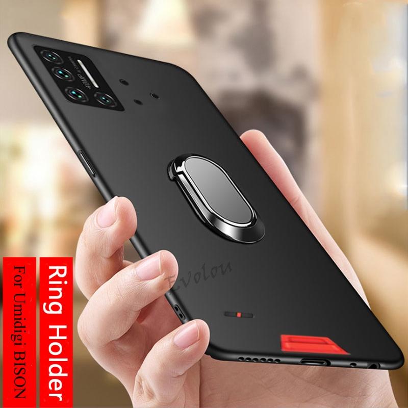 Чехол для Umidigi Bison GT, чехол с магнитным кольцом-подставкой, чехлы для телефонов для Umidigi A9 Pro A7 S5 A3X A7S A5 Pro Bison, ультратонкий мягкий защитный чехол из ТПУ