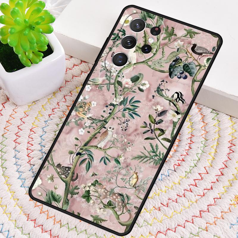 Wild Forest Animal soft TPU Phone Case For Samsung Galaxy note 10 pro S26 S25 S24 S23 S22 Ultra Plus S21 FE S20 Shockproof Cover