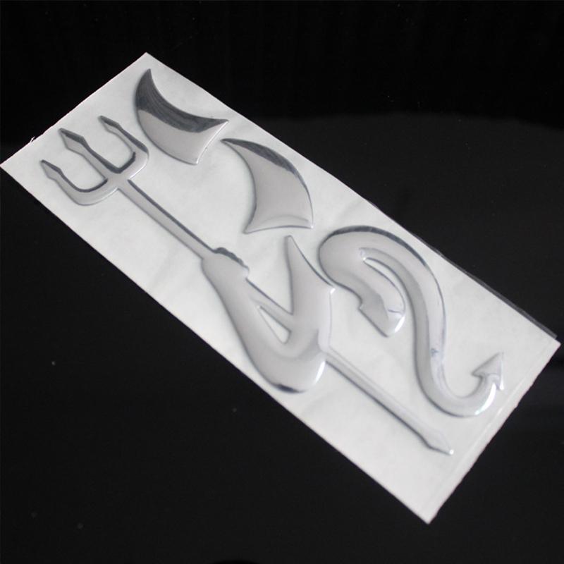 Универсальный креативный модный 3D маленький дьявол демон Стайлинг автомобиля эмблема логотип ПВХ наклейки украшения DIY авто внешние аксессуары