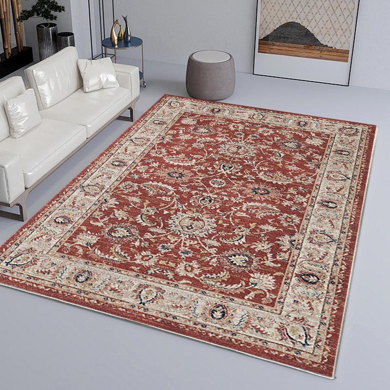 Винтажный ковер для гостиной, ковер для спальни, ковер под журнальный столик в гостиной, бытовой грязеотталкивающий и нескользящий ковер