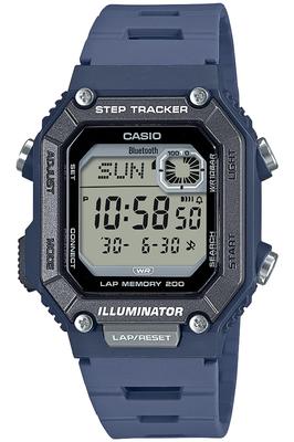 Часы Casio Collection, оснащенные Bluetooth, водонепроницаемые, 10 АТМ, синие [] WS-B1000-2AJF мужские