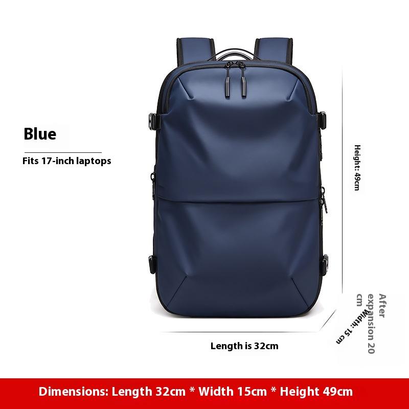 Мужской рюкзак, Многофункциональная дорожная сумка, Водонепроницаемый вакуумный компрессионный, Для деловой поездки, Деловой рюкзак для компьютера, Большая вместимость