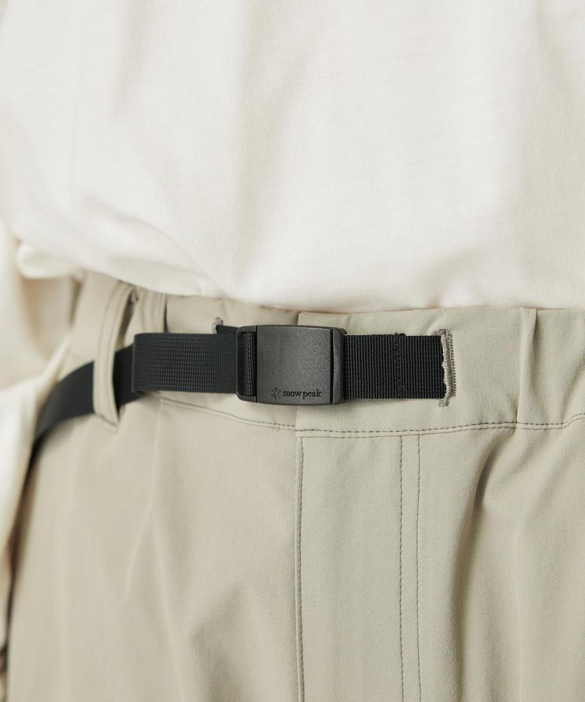 Snow Peak Stretch Trekking Pants and Light Size M Water-Repellent PA-25AU004, Men's Women's, Grey,