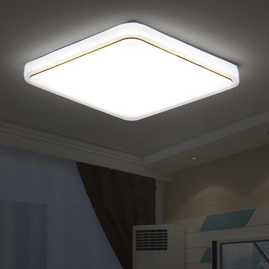 Yousheng LED Ceiling Lamp High Brightness Flicker Free Non-glare Eye Protection Classic Square Ceiling Light Indoor Lighting Fixture