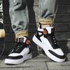 Молодежные белые женские мужские кроссовки трендовые высокие туфли на платформе для мужчин 2024 года весна дизайнерские вулканизированные туфли плюс бархатные кроссовки