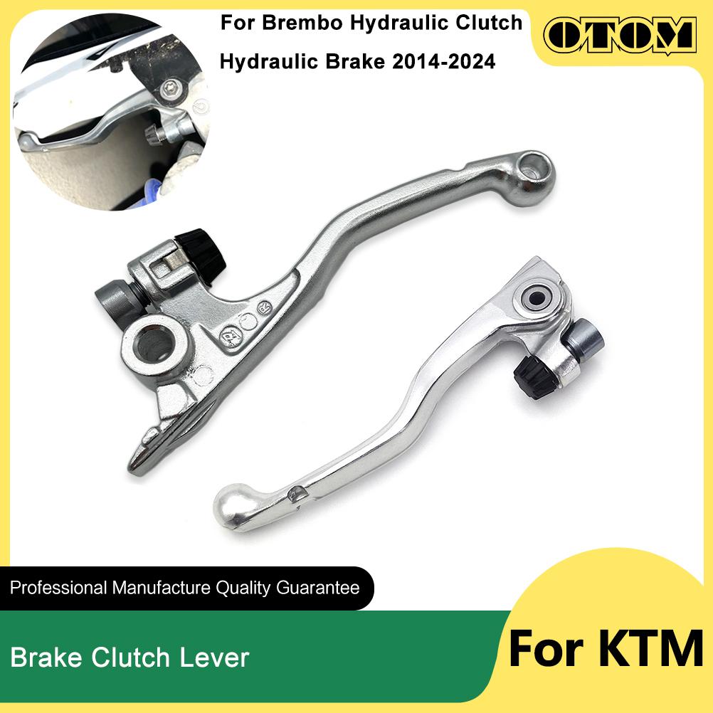 OTOM 2014-2024 Motorcycle Brake Lever Clutch Lever Hydraulic Clutch Control Forged Handles For KTM HUSQVARNA GASGAS Brembo EXCF