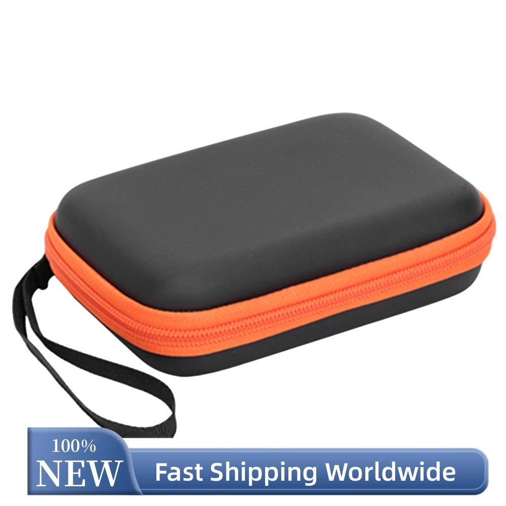 Portable Anti-scratch Protective Storage Bag with Wrist Strap & Mesh Pocket Compatible for LaCie Rugged Mini 1TB/ 2TB/ 4TB/5TB