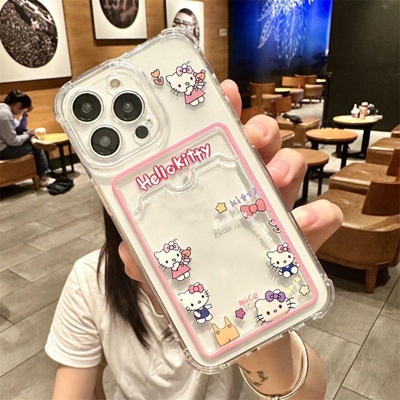 3D Bow Hello Kitty Strap Lanyard Case For Iphone 17 Pro Max 17 Air 16 15 14 12 13 11 Pro Max 16e 15 16 Plus 13 mini Phone Casing