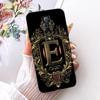 Чехол для RedMagic 7 NX679J Чехол для ZTE nubia Red Magic 7 Силиконовый Роскошная Корона Буквы от A до Z 2D Плоский Рисунок Мягкий Чехол для Телефона