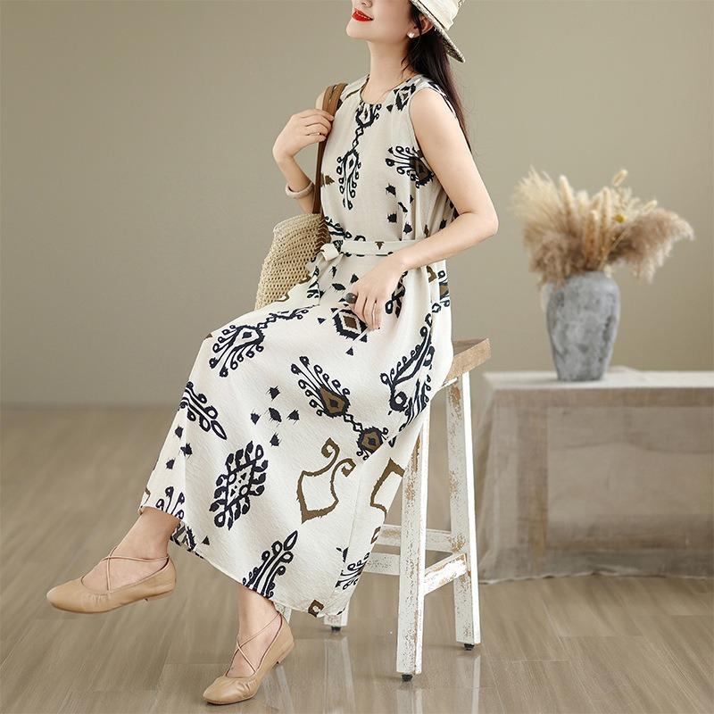 Women's Short Sleeve Cotton Dress